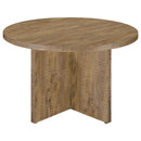 Larrabee - Round Dining Table - Mango Color by HouseOfZazla