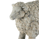 25.5x13x18" Magnesium Sheep Figurine with Weathered Finish by HouseOfZazla