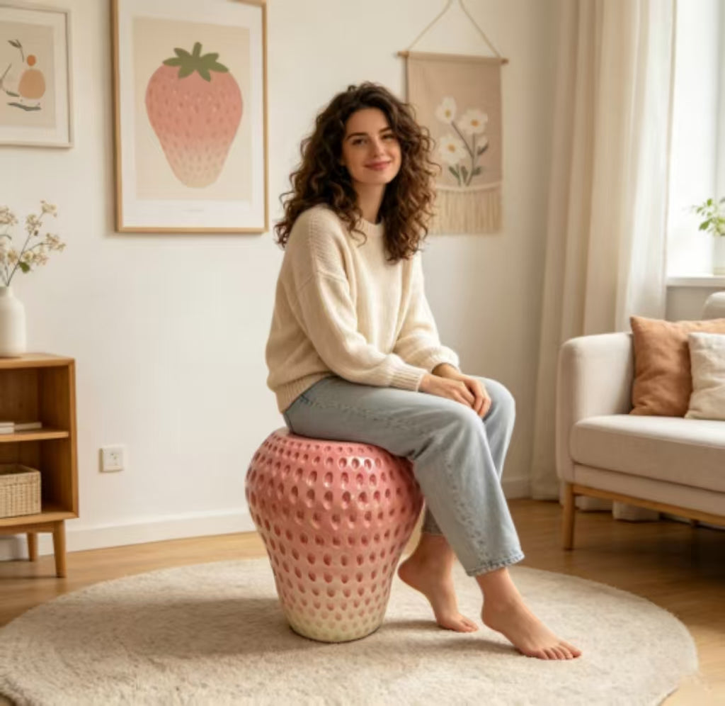 Strawberry Fruit Stool, photo 9 of 10