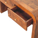 Solid Wood Darcy Coffee Table, 2-Drawers, Chestnut