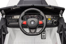 12V7A 30W*2 Four-Wheel Drive Seat One Button Start, Forward And Backward, High And Low Speed, Music, Front Light, Power Display, Two Doors Can Open, 2.4G R / C, Seat Belt Four Wheel Absorber by HouseOfZazla