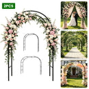 Adjustable Metal Garden Arch for Climbing Plants - 7.87ft Tall