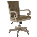 Tinley Park - Fully Upholstered Swivel Chair - Dove Tail Gray