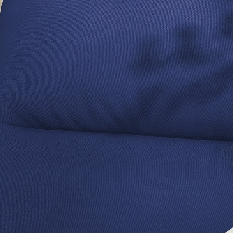 2 Piece Adirondack Chair Cushions, 59 x 20.5 x 2 inch Outdoor Chair Cushions for Fire Pit Chairs with Seat, Back, Ties, Water Repellent Replacement Patio Seat Pads, Blue