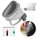 Unisex Potty Pee Funnel Adult EmergencyÊUrinal Device Portable Male Female Toilet For Car Camping Travel Outdoor