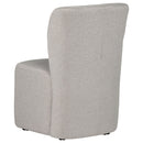 Jaelynn Upholstered Parsons Dining Side Chair Beige (Set of 2)