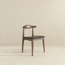 Destiny - Dining Chairs (Set of 2) - Black / Dark Brown