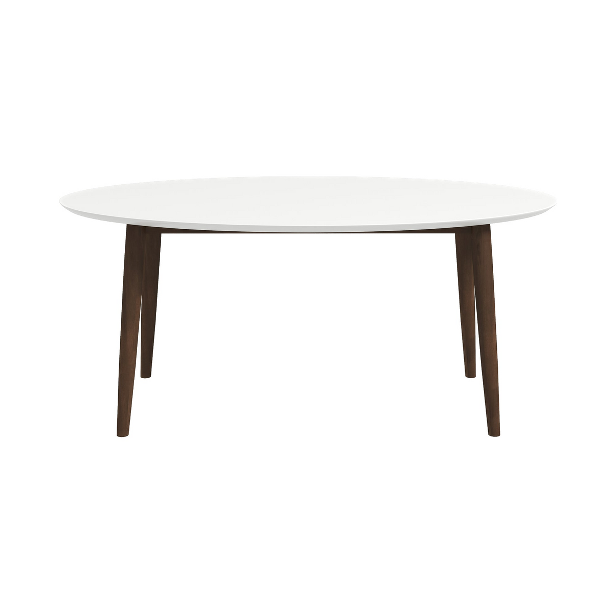Ada Mid Century Modern Style Solid Wood Dining Table, photo 5 of 6