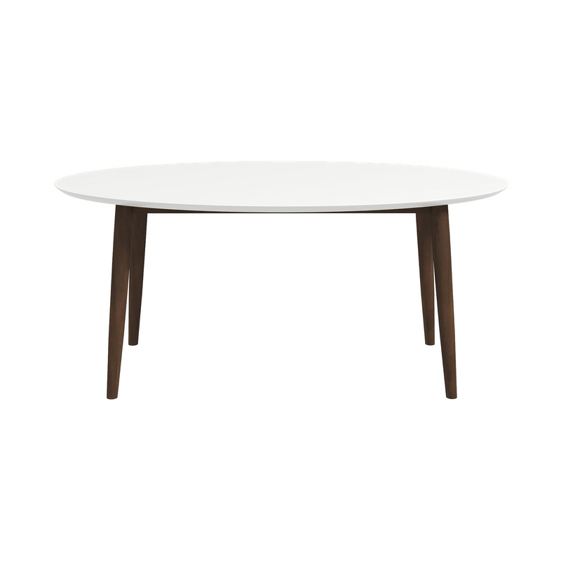 Ada Mid Century Modern Style Solid Wood Dining Table, photo 5 of 6