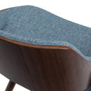 Malden - Bentwood Upholstered Dining Chair With Wood Back by Unique Piece Furniture