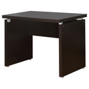 Ulloa - L Shaped Office Desk With Slide Out Keyboard Tray And Storage Drawers - Cappuccino by HouseOfZazla