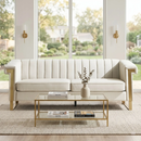 FX-P81-CW2 Modern Velvet Sofa by HouseOfZazla