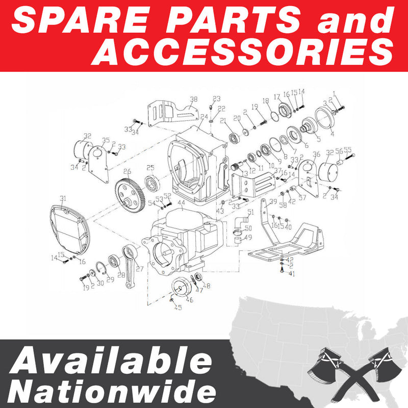 4000 Watt Honda Powered Generator Portable Gas Power Professional Use