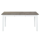 63-78.8 INCH Extendable Dining Table - GREY