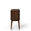 Server 2 Drawer And 2 Cabinet Server - Cherry by HouseOfZazla