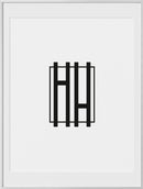 18x24, Silver Aluminum Glass Frame