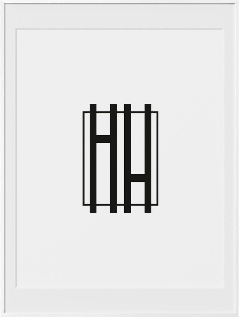 18x24, White Aluminum Glass Frame