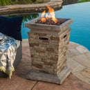 Alora 19" Outdoor 40K BTU Natural Stone Fire Column (SAK36771)