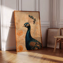 Poise and Petals in Copper and Teal