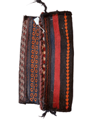 1900s Antique Persian Qashqayi Bag Face - 16" X 17"