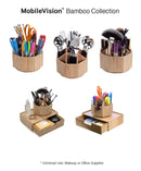 Bamboo Rotating Organizer by MobilevisionUS
