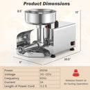 450W Electric Tomato Strainer Commercial Grade Food Mill Stainless Steel Sauce Maker by LJGDeals
