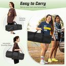 Portable Outdoor Volleyball Net Set Heavy-Duty Volleyball Net System by LJGDeals