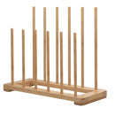 Bamboo Boot Rack | 2-Tier Standing Organizer for Tall Riding & Cowboy Boots by MobilevisionUS