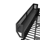Full Size Loft Bed with Ladder and Storage Shelves by HouseOfZazla