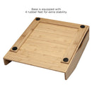 Stackable Bamboo Document Trays (Set of 2) | 11.5” x 10.125” x 3.25” | Executive Paper & File Sorter by MobilevisionUS