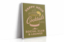 Happy Hour Cocktails Lounge Print
