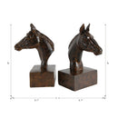 S/2 5.1x4x8' Horse Bookends by HouseOfZazla
