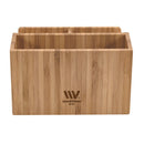 Compact Desktop & Vanity Organizer – 6.5" Non-Slip Square Storage Caddy for Office Supplies, Cosmetics, and Bathroom Essentials by MobilevisionUS
