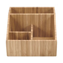 Compact Desktop & Vanity Organizer – 6.5" Non-Slip Square Storage Caddy for Office Supplies, Cosmetics, and Bathroom Essentials by MobilevisionUS