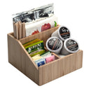 Compact Desktop & Vanity Organizer – 6.5" Non-Slip Square Storage Caddy for Office Supplies, Cosmetics, and Bathroom Essentials by MobilevisionUS