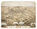 Vintage Map of Pella, Iowa 1869