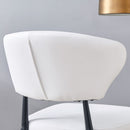 Minimalist Ergonomic Dining Chair With Curved Backres (Set of 4) by HouseOfZazla