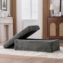 Ottoman Foot Stool With Metal Legs by Unique Piece Furniture