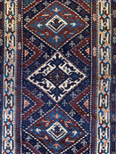 1920’s Antique Kurdish 4X3 Rug