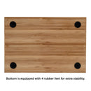 Bamboo Wine & Cheese Serving Station – All-in-One Charcuterie Board with Knife Set, 2 Serving Boards, and Storage Drawer by MobilevisionUS