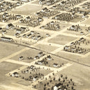 Vintage Map of Chillicothe, Missouri 1869