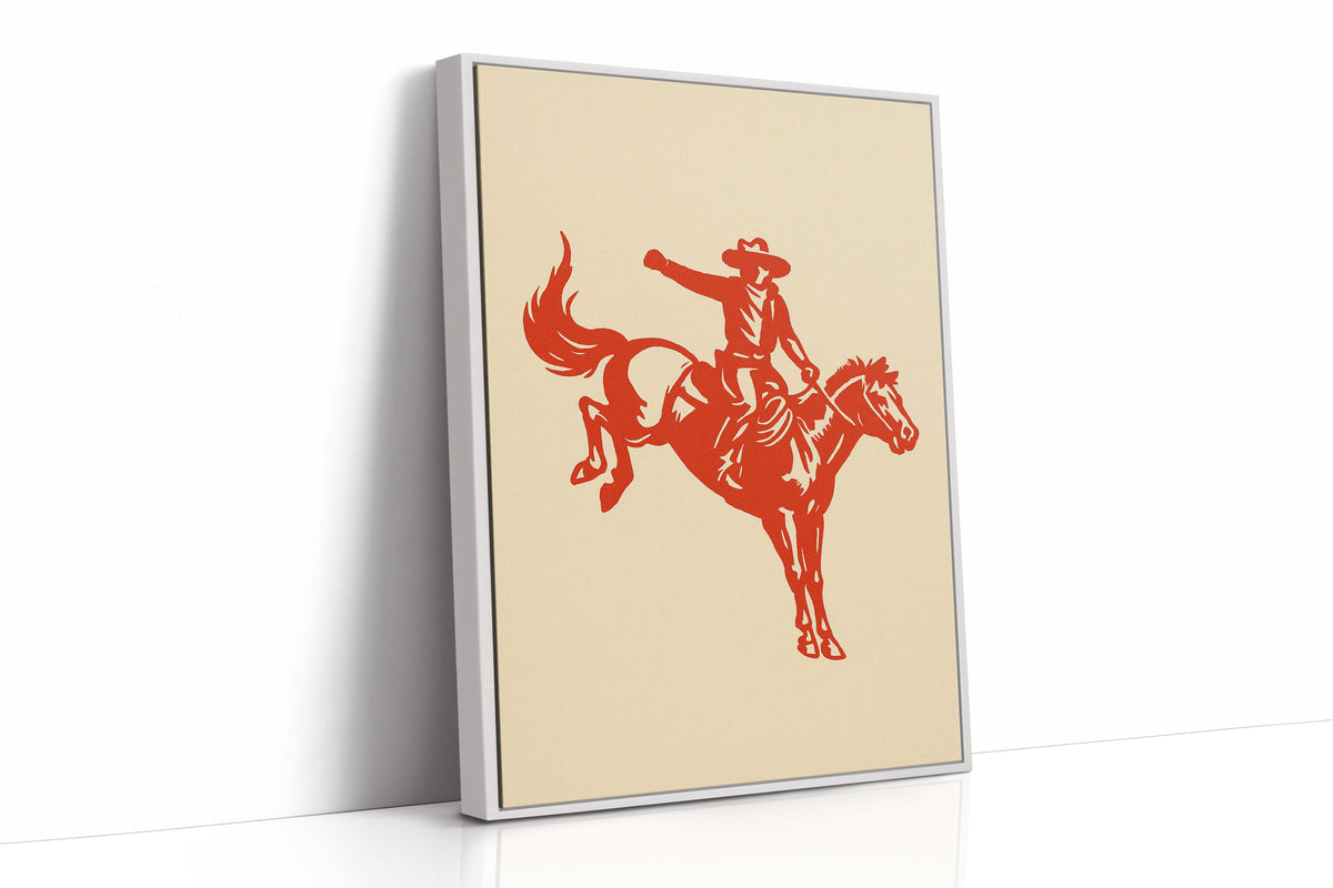 Retro Rodeo Cowboy Print, photo 17 of 19