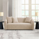 Keith - Sofa With 3 Pillows, Living Room Seating - Beige by HouseOfZazla