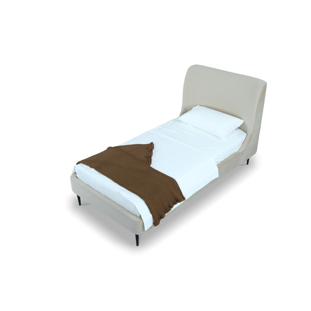 Heather - Upholstered Bed With Curved Headboard, photo 15 of 40