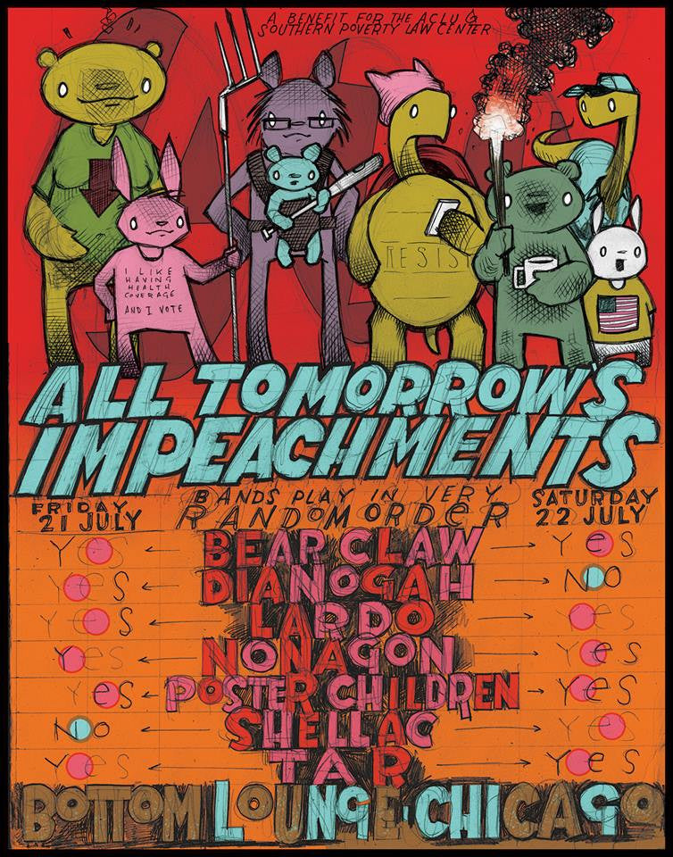All Tomorrow's Impeachments LTD Poster Hand