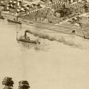 Vintage Map of Jefferson City, Missouri 1869