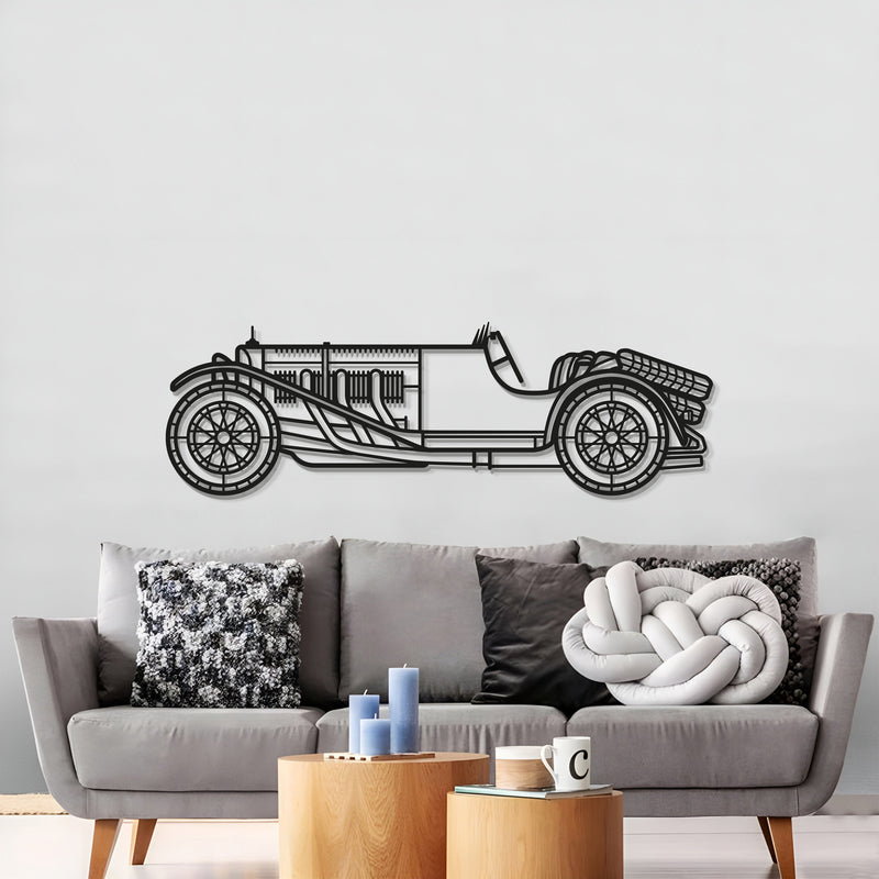 1929 SSK Metal Car Wall Art - MT0013