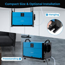 192 Pint Crawl Space Dehumidifier with 3 Modes and 24H Timer