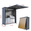 3FTx7FT BBQ House Outdoor Kitchen by HouseOfZazla