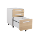 3 Drawer Mobile File Cabinet Under Desk Office,Simple Style Versatile Storage Cabinet for Legal/Letter/A4 Files, 5 Wheel Design Anti-Tilting Cold Rolled Steel Waterproof Moisture-Proof Black